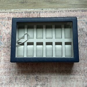 Wolf Estd 1834 Leather Watch Box